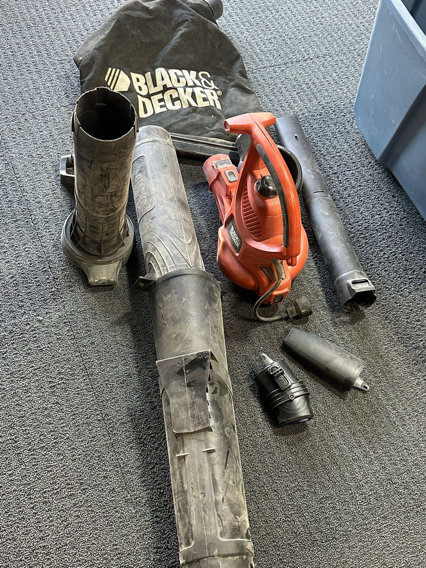 Black And Decker Leaf Blower