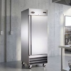 NEW IN BOX Commercial Restaurant Reach In Cooler Refrigerator Stainless Steel