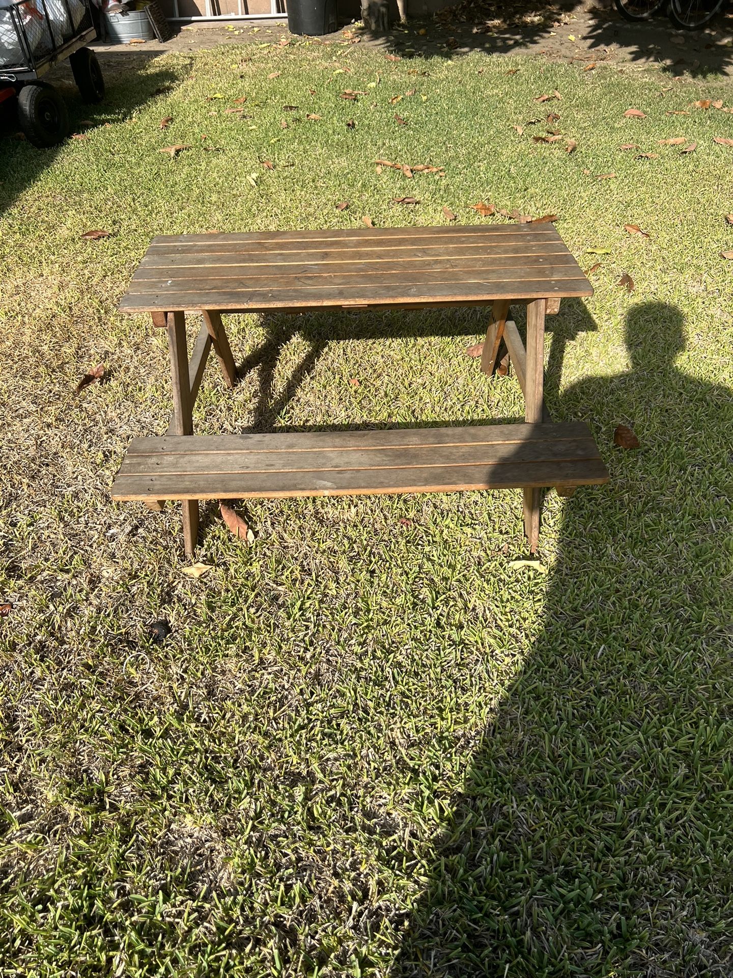 Used Kid’s Picnic Table 