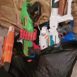 BAG OF 10 Big Nerf Guns Or Best Offer