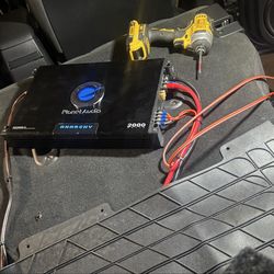Car audio plannet audio amp