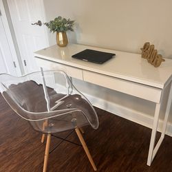 Besta Desk With Drawers 