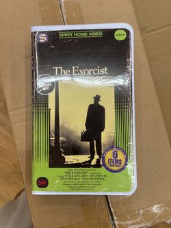 NEW SEALED The Exorcist VHS Collector Box | Spirit Halloween