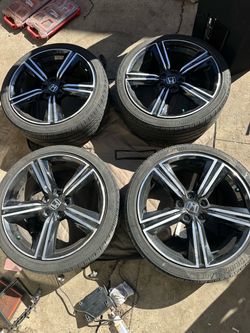 Honda Accord Sport 19” Rims & Tires – OBO