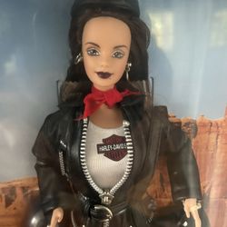 Harley Davidson Barbie Collector Edition #3 Mattel 22256 Raven Hair