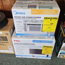 Midea 5000 BTU & TCL 8000 BTU Windows AC Units New!!!!
