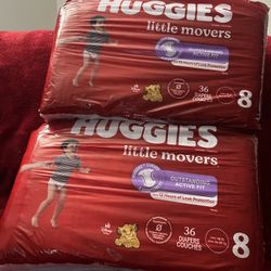 Huggies Diapers Size 8