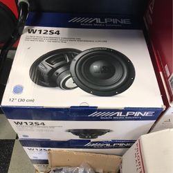 Alpine W12s4 On Sale For 69.99 Each