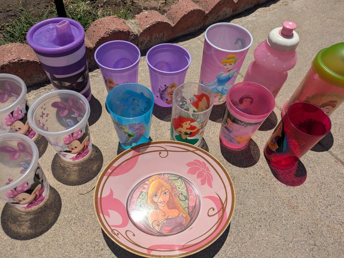Variety Of Styles And Sizes, Childrens Character Cups And Bowl