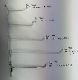 Slatwall Hooks