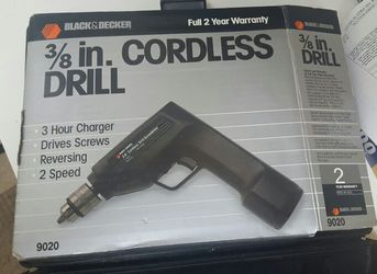 Black & Decker Cordless Drill