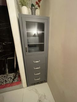 Bathroom  Storage Linen Tower