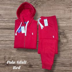 Adult Polo Fleece 