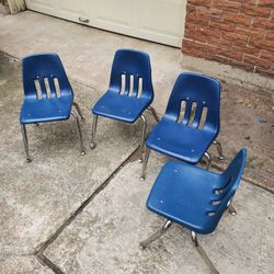  Blue Chairs
