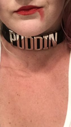 Harley Quinn puddin chocker