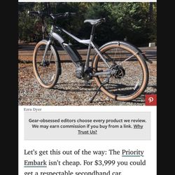 Priority Electric Bike 