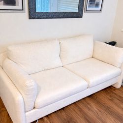 White amazon couch