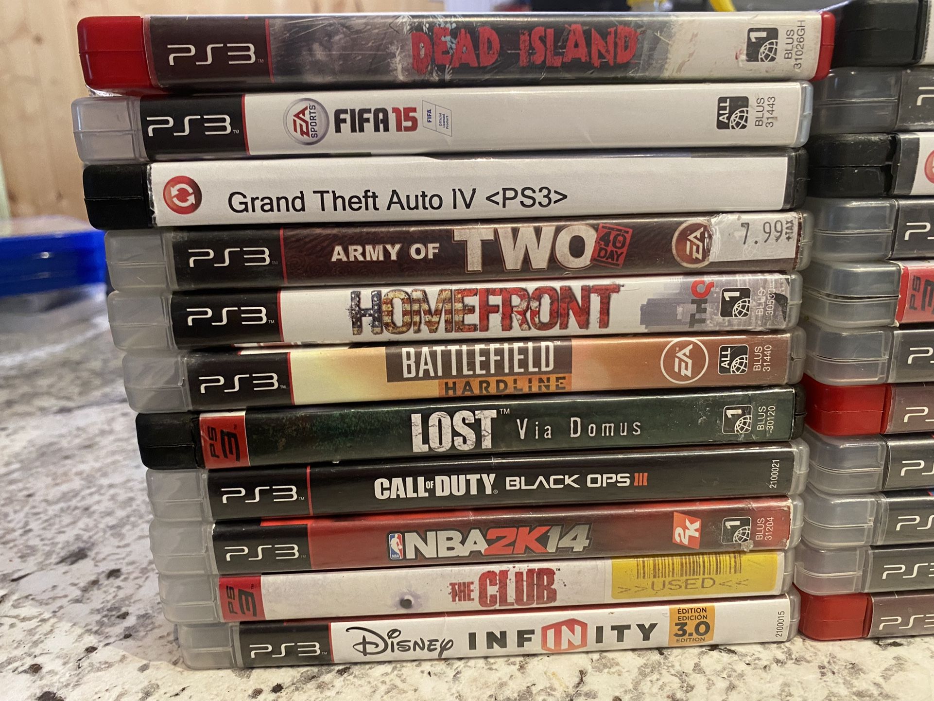 PS3 Games (17 Left)
