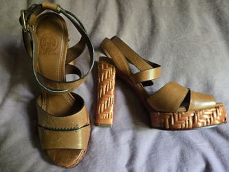 Tory Burch leather heels