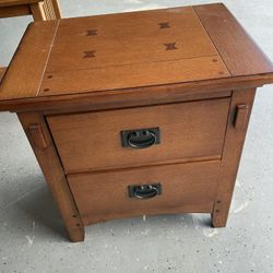 Mission Style Nightstand