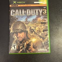 Call Of Duty 3-Local Pickup Only
