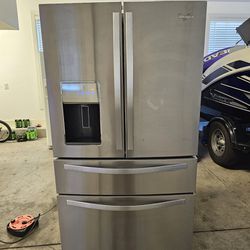 Whirlpool Stainless Steel 4-Door Refrigerator 