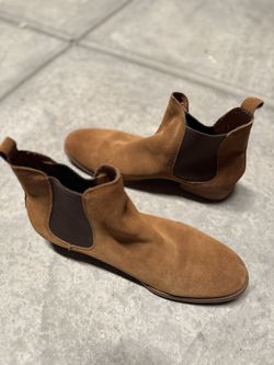 Suede Ankle Chelsea Boots - Men's size 11