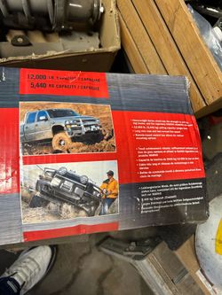 New Warn winch 12000 heavyweight