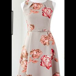 New York & Co Eva Mendes Floral Dress