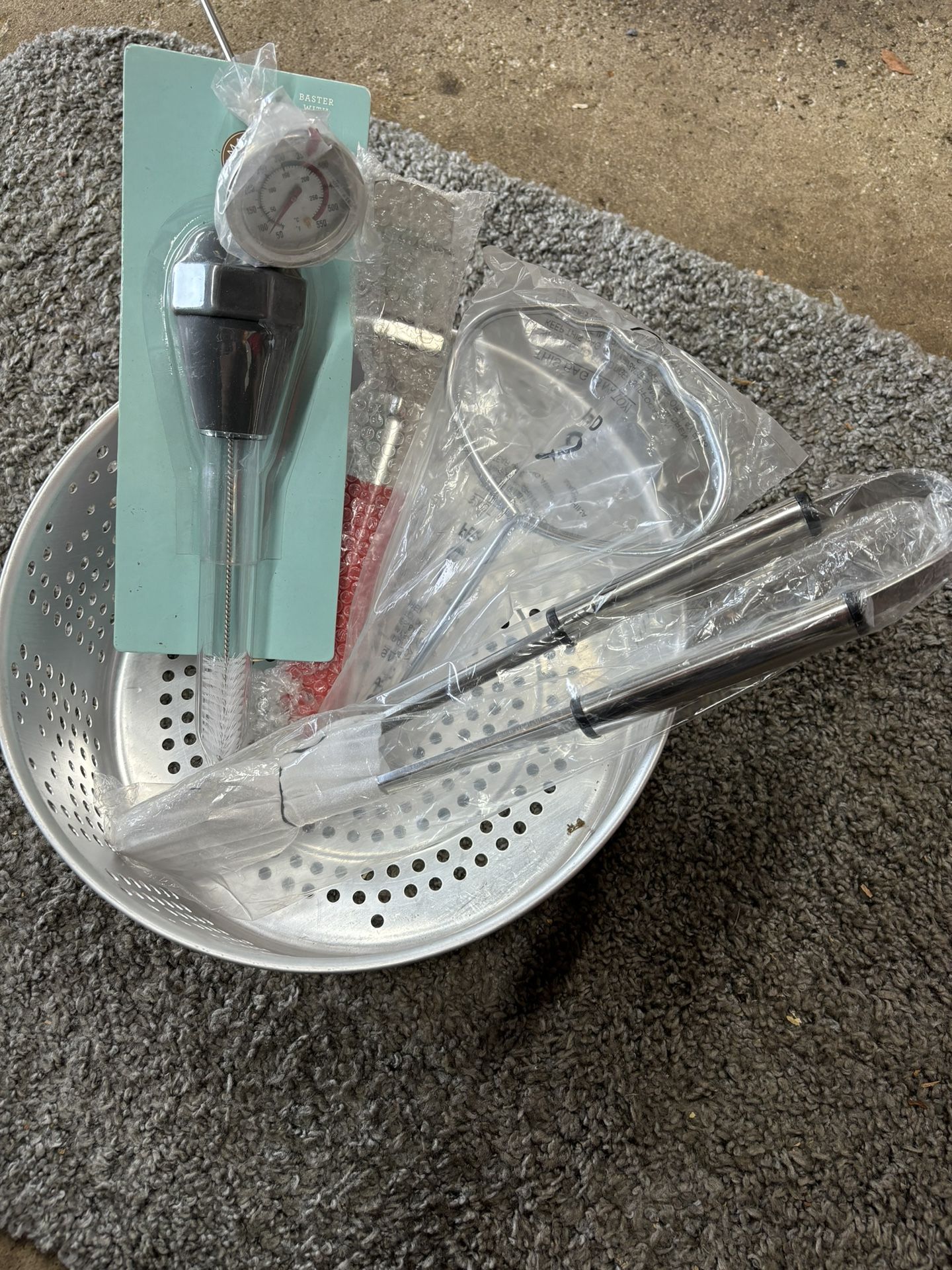 Kitchen And Metal Bar To Cook Food