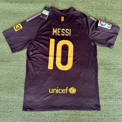 Vintage Retro FC Barcelona Messi #10