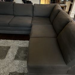 Brown Sectional