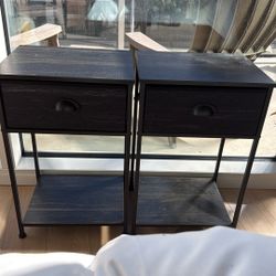 Small Matching Bedside Tables 