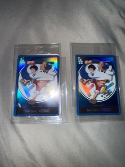 Dodgers x One Piece - Luffy Don 2026 sealed