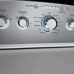 GE 4.0 cu. ft. Top Load Washer in White with Stainless Steel Basket, Heavy-Duty Agitator and Water Level Control