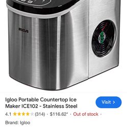 Igloo Counter Top Ice Maker 