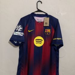 Barcelona 25/26 Rashford Jersey (Any Size)