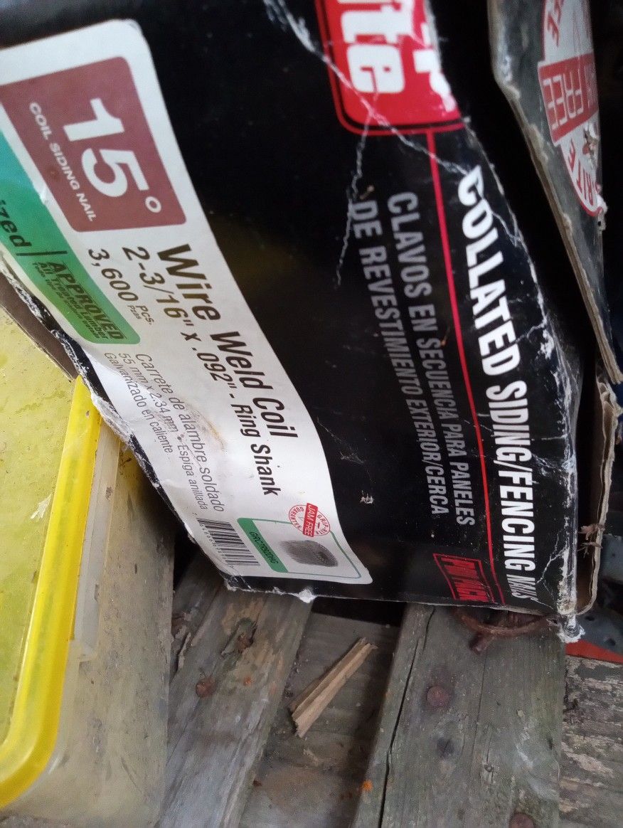 Collated Siding And Fencing 2 3/16 And .092