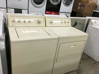 Washer and dryer