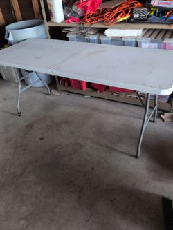 table folding white