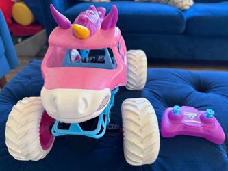 Monster jam sparkle smash remote vehicle