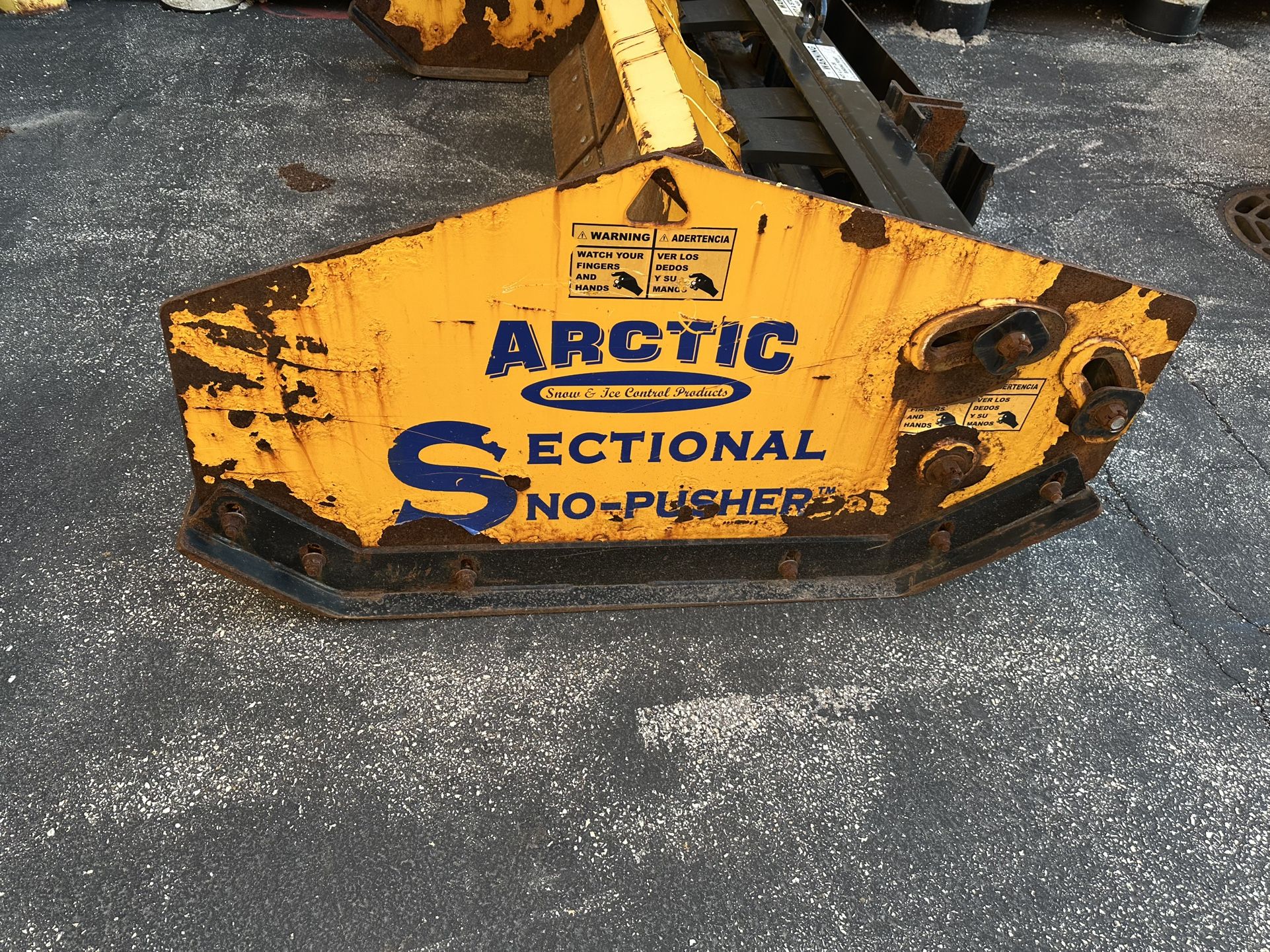 8 Foot Sectional Skid Steer Attach