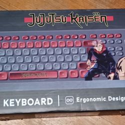 Jujitsu Kaisen Witeless Keyboard New Box Anime Computer