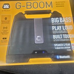 G-Boom Bluetooth Speaker