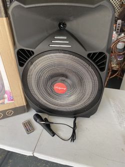Speaker rechargeable ridgeway