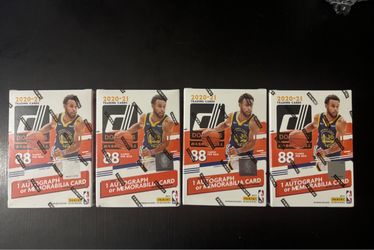 x4 2020-2021 Panini NBA Donruss Basketball Blaster Box