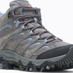 Women's Merrell Moab 3 waterproof hiking boots size 5.5 color granite