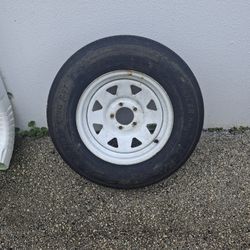 5 Lug 15 Inch Boat Trailer Tires and Wheels