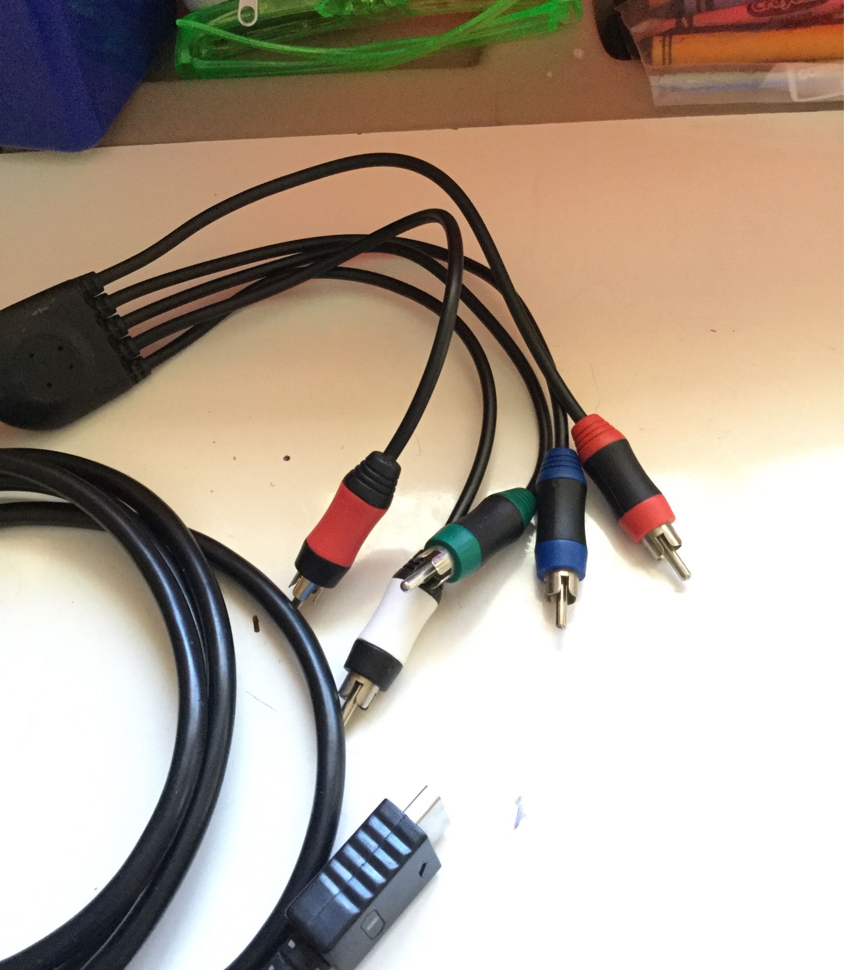 PS2 component cable