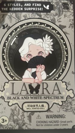 Laura Black and White Spectrum Doll